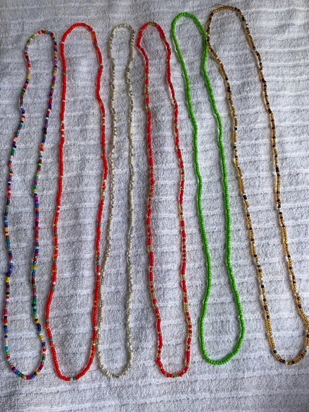 Multicolor Beaded Necklaces